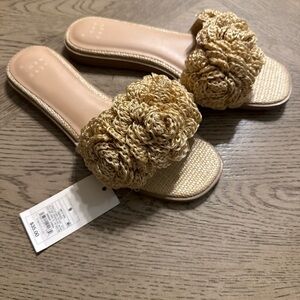 A New Day Beige and Cream Sandal 9